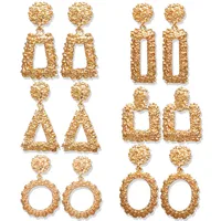 

New Fashion Popular Geometric Metal Tribal Earring For Girls