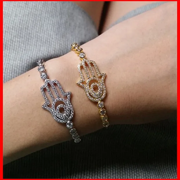 2017 925 sterling silver rose cz bead marble bead bracelet