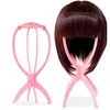 Sample Free 13.8*6.7" 1pc/Pack Plastic Wig Head Stand Holder For Display