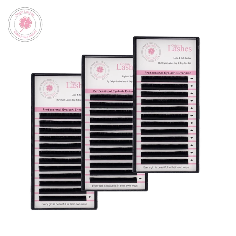 

Custom Package Private Label Russian Volume Eyelash Extension, N/a