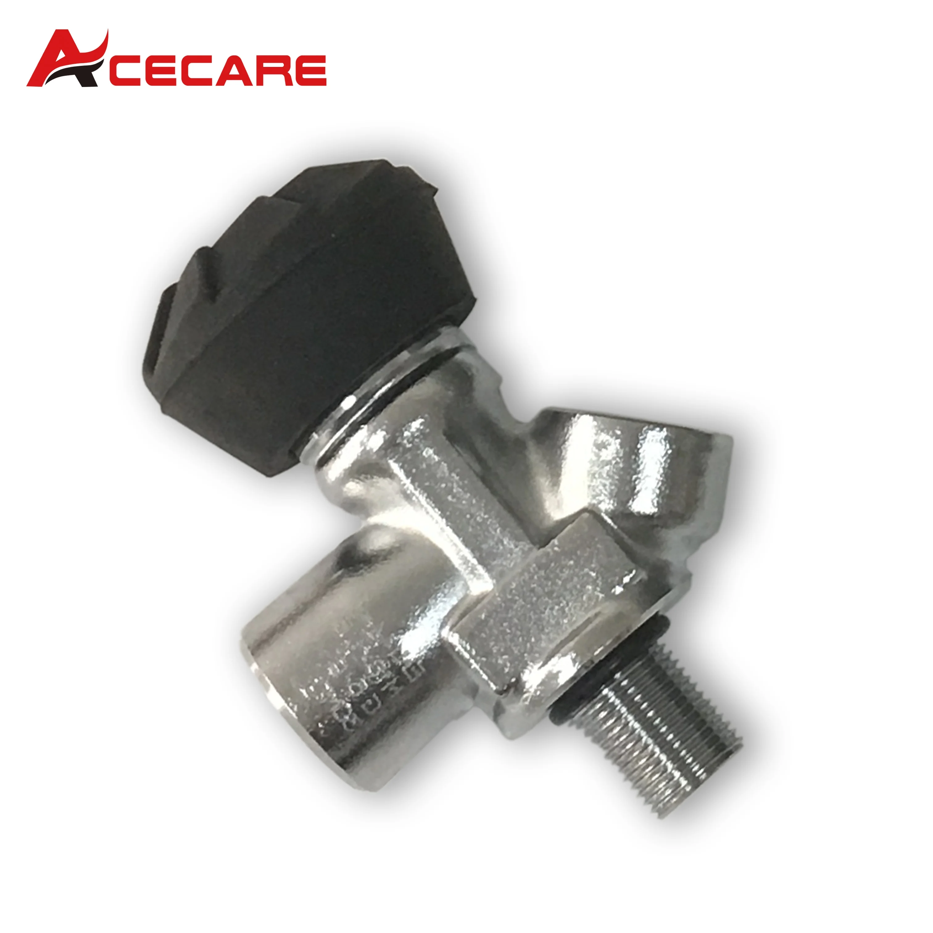 

Hot sale 2019 top quality small gauge valve for carbon fiber gas cylinder China supply, Black