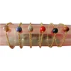 Beautiful coffee color bangles natural-rutilated-titanium-beads party wear bangle