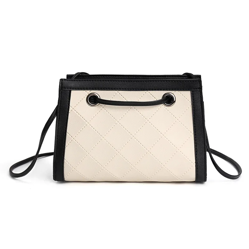 

Wholesale rhomboids woman crossbody bag Pu leather lady shoulder bag
