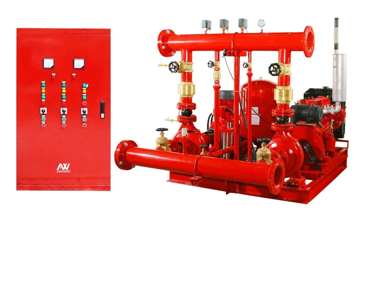 Manufacturer Asenware firefighting fire extinguisher fire pump series