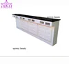 modern manicure table nail bar wholesale,acrylic solid surface modern salon beauty manicure nail table