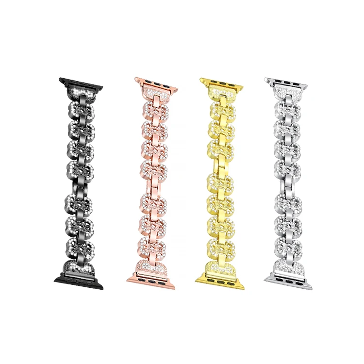 

38mm 42mm Women Wrist Watch Band Stainless Steel Bracelet Strap For Iwatch 1/2/3/4/5/6