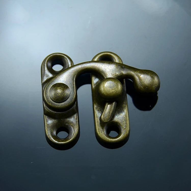 
antique style design metal lock hardware small box lock 