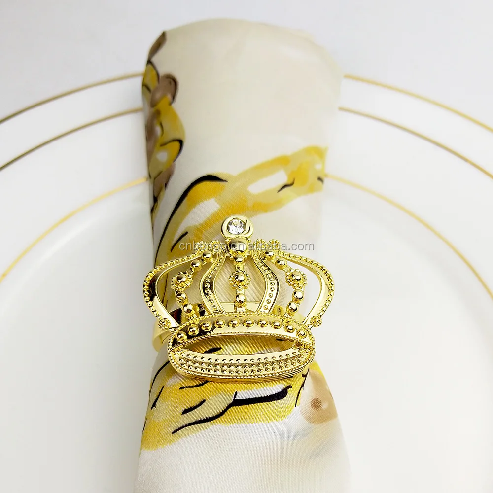Bulk Gold Crown Napkin Ring Buy Crown Napkin Ring,Gold Napkin Rings