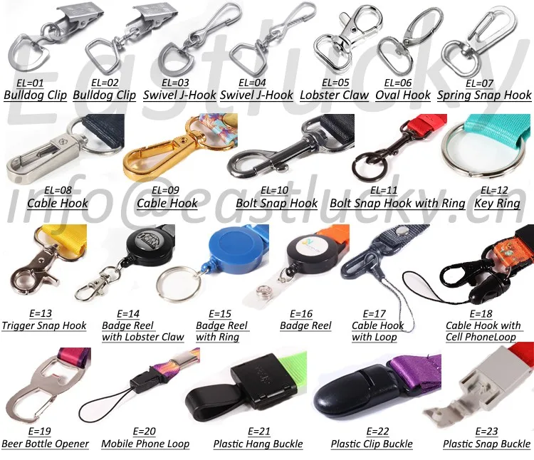 accessories for lanyard