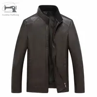 

Custom Clothing Brown Mens Leather Biker Suede Jacket