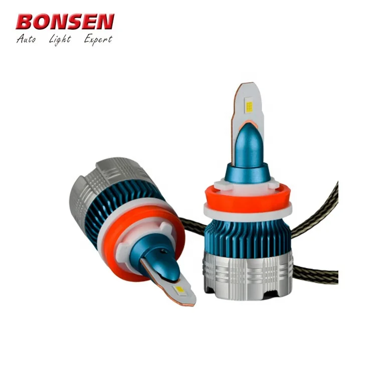 High lumen H7 H11 9005 9006 H1 H3 LED Car Headlight Bulbs Mi2 Led