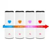 Zogift Funny Color Change Stainless Steel Cup/ Novelty Creative Touch Sensing Cup With LED Display For Mother's Gift