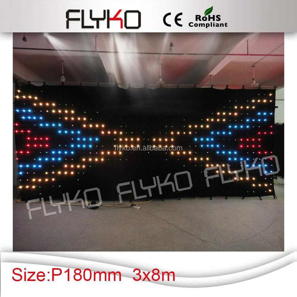 

china supplier stage background soft led display big screen, Full color