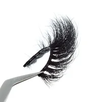 

Fluffy and Thick No Cruel False 15 mm lashes 3D Mink Eyelash With Custom Package