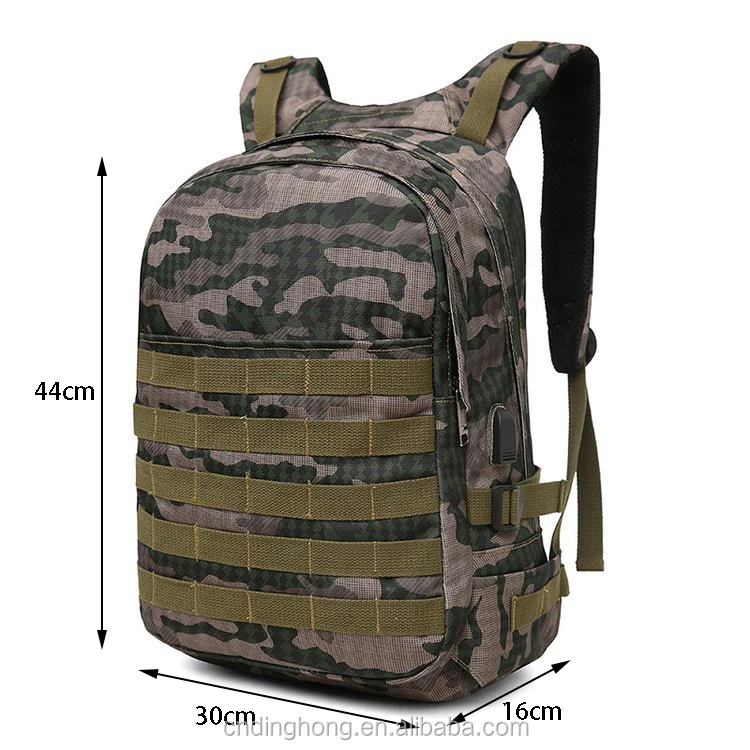 Tactical Military Pubg Level 3 Outdoor Camping Bag Army Cs Wargame