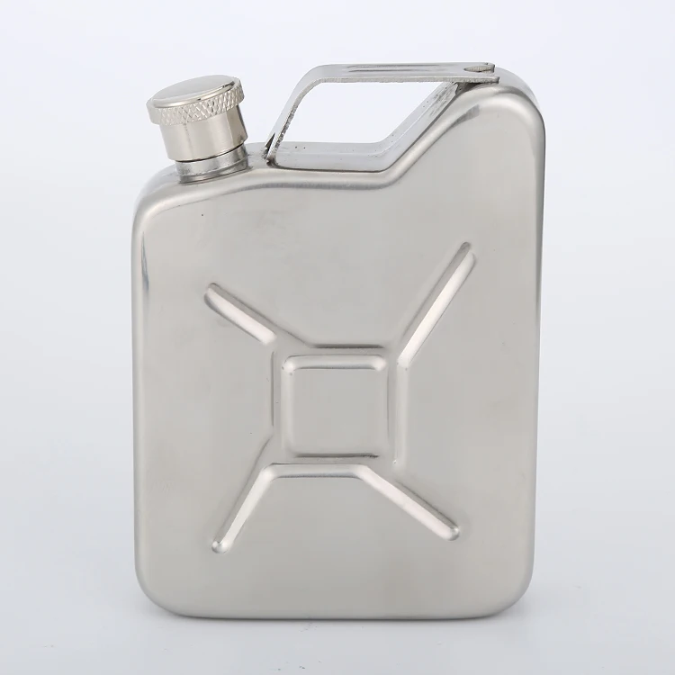 

Hot sell stainless steel Mini 4oz oil shape hip flask, The color you need