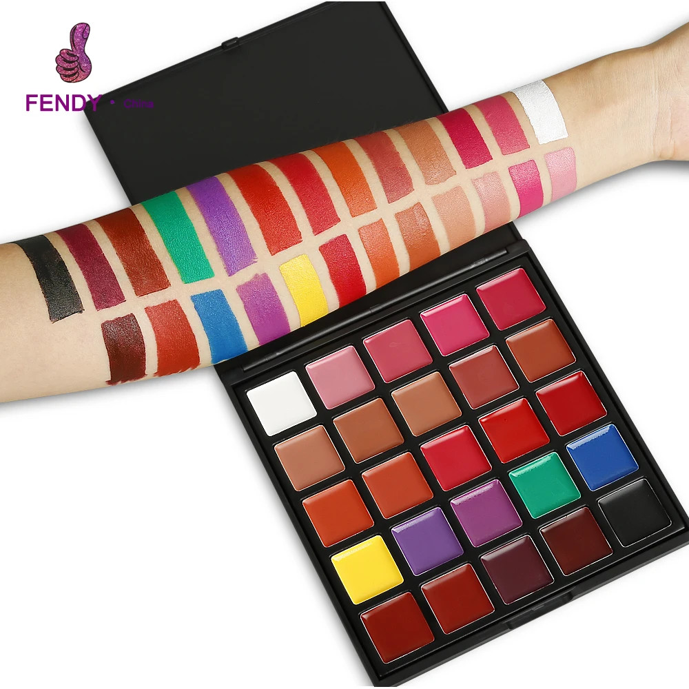 

Best Quality Colorful Small MOQ Private Label Cream Lipstick, Multi-colored