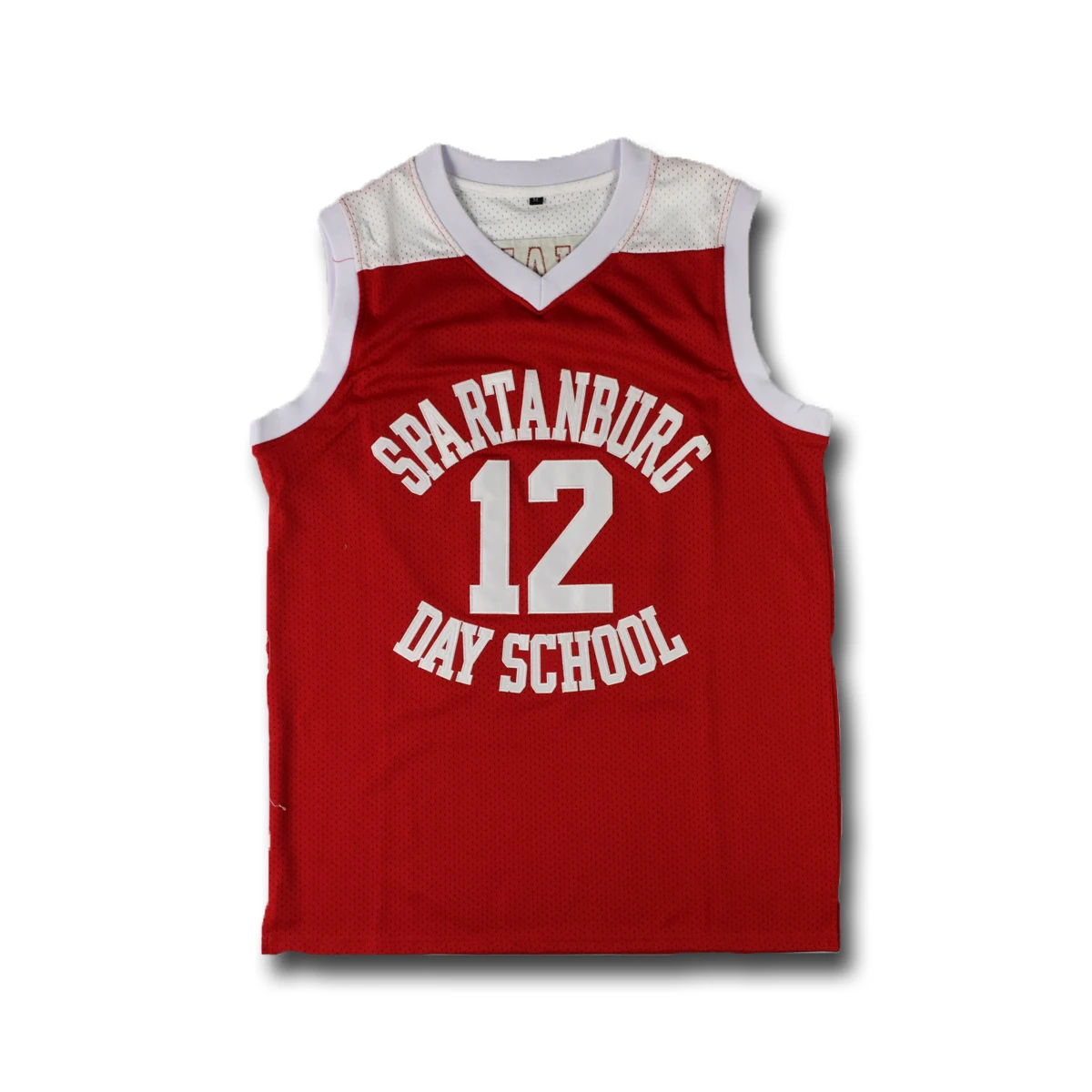 

Williamson #12 Spartanburg Day School Red Basketball Jersey, N/a