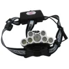 GS-6026 T6+XPE led light USB chharging design six modes for camping multifunction and waterproof aluminum rechargeable headlight