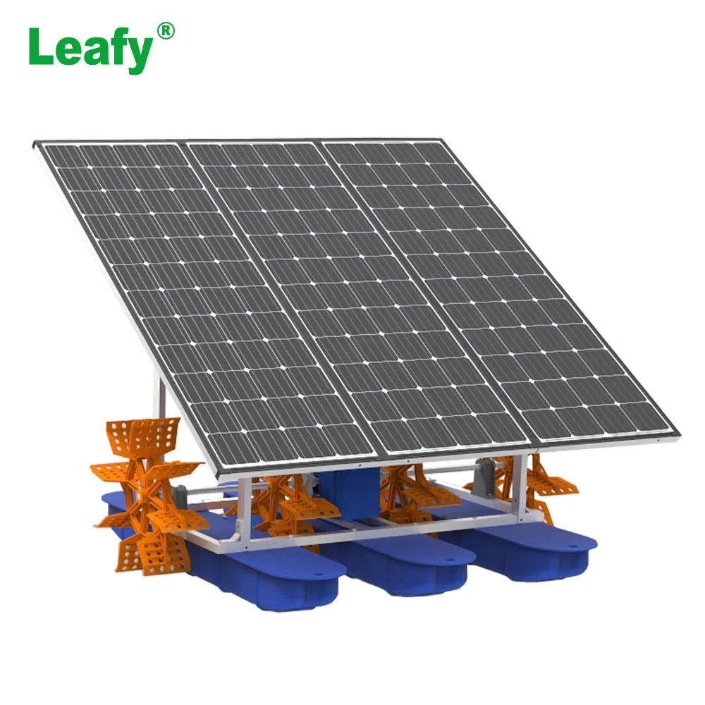 
New Energy Fishery Machine Fish Shrimp Farm Pond Solar Power Aerator 