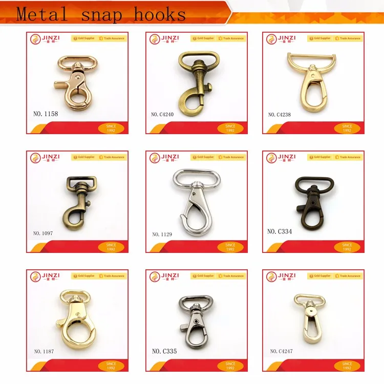 Handbag Accessories 3/4 Inch Square Metal Clip Swivel Snap Hook Buy