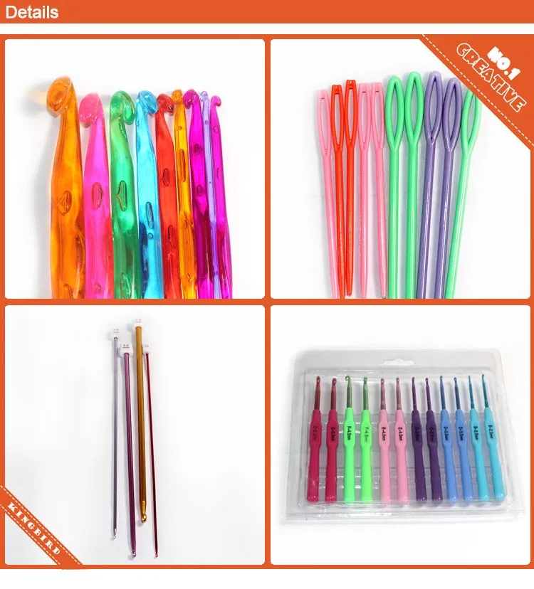 Environment Material Sewing Tool Crochet Hook Needlework Plastic ...