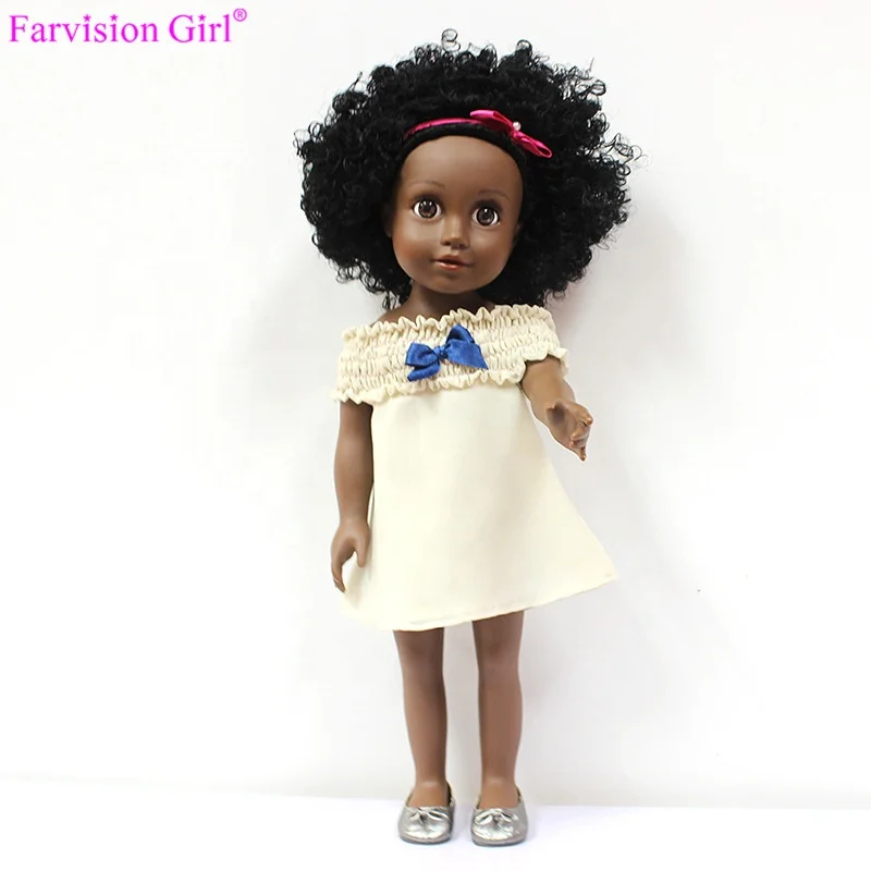 Poupee Afro En Vinyle Pour Enfants Jouet De Bebe Noir 18 Pouces Buy Poupee En Vinyle Noir Poupee Noire Poupee Bebe Product On Alibaba Com