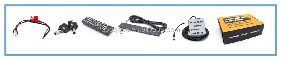 Accessories of truck mobile dvr 4ch