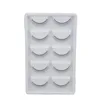 hot selling 5 pairs/tray false eyelashes training lashes teach lashes for eyelash extension beginner