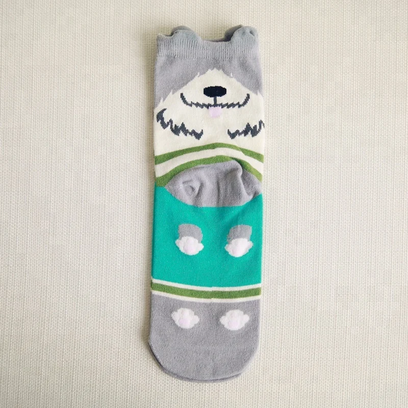 

Korean Style Cartoon Stereoscopic 3d Dogs pattern Womens lady girls Couple Socks, N/a