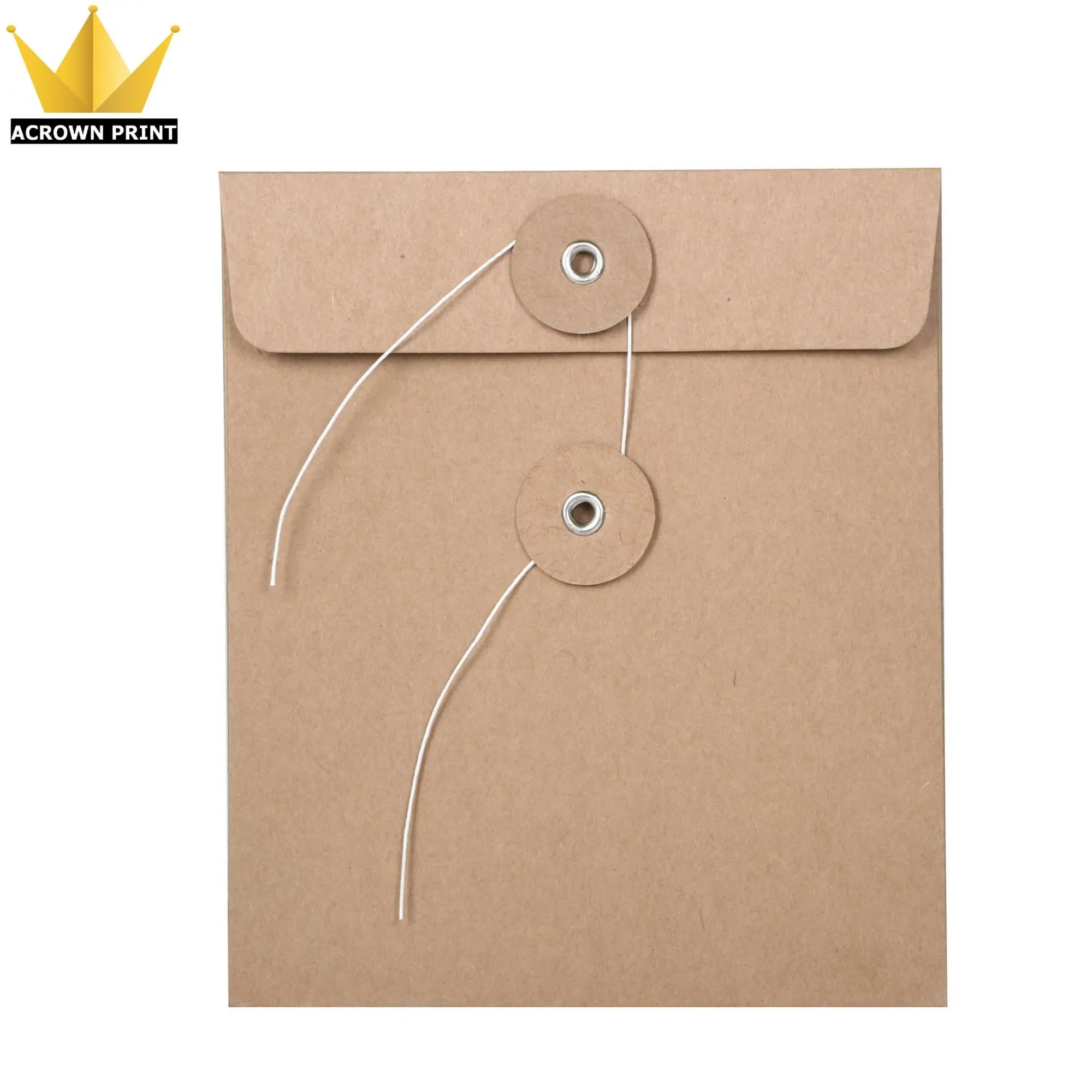 Custom Small Kraft String Tie Envelopes,String & Washer Envelopes Buy