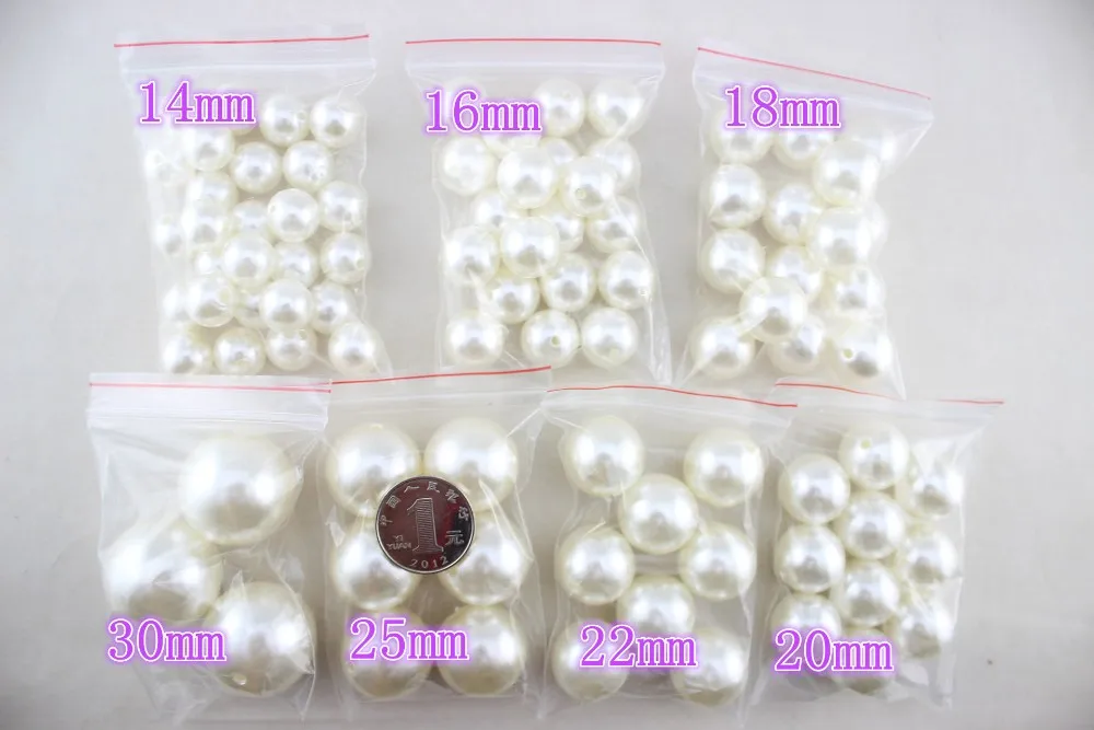 
ABS Imitation Pearls round Bead round for DIY superior quality accessories 