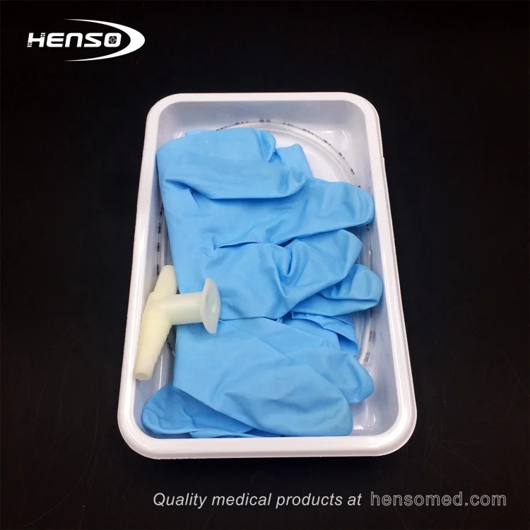 
Disposable Suction Catheter Kit with Nitrile Glove 