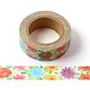 Ready To Ship Single Roll Wholesale Free Samples Wrapping Label Patterned Custom Make Decorative Washi Tape