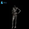 transparent head headless whole female model photographing 3D matting dummy girl transparent model props