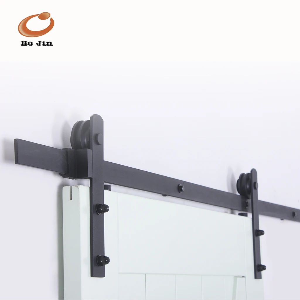 Best Price Black Sliding Barn Door Hardware Manufacturers Buy Stylish Rollers Door Wall Mounting Sliding Barn Doors Garage Sliding Barn Door Product