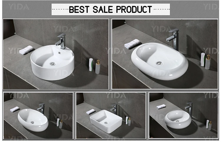 XS0054 Cheap Bathroom Ceramic Sinks Restaurant Wash Hands Basin Fruit Washing Basin
