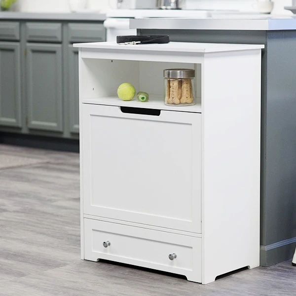 Wooden Dog Food Storage Cabinet Dog Feeder Station Buy Dog Food