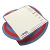Cheap twisted memo pads,spiral paper block with customized logo printing