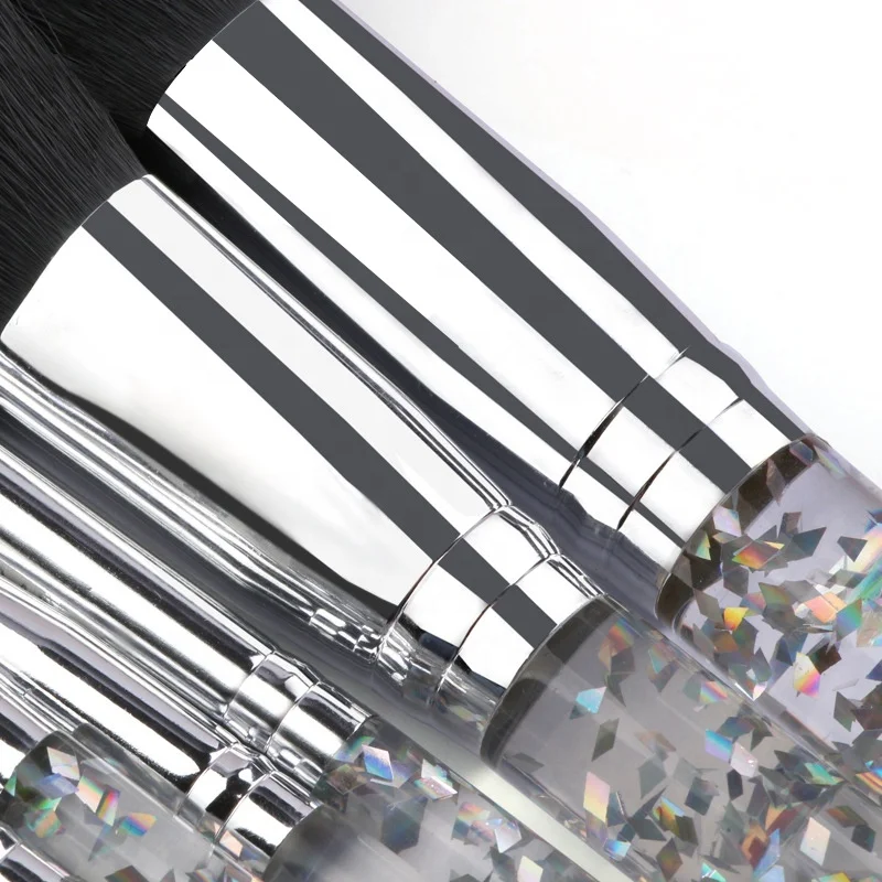 Cosmetic Brush Powder Eye Brush Bling Human Hair Makeup Brush Set