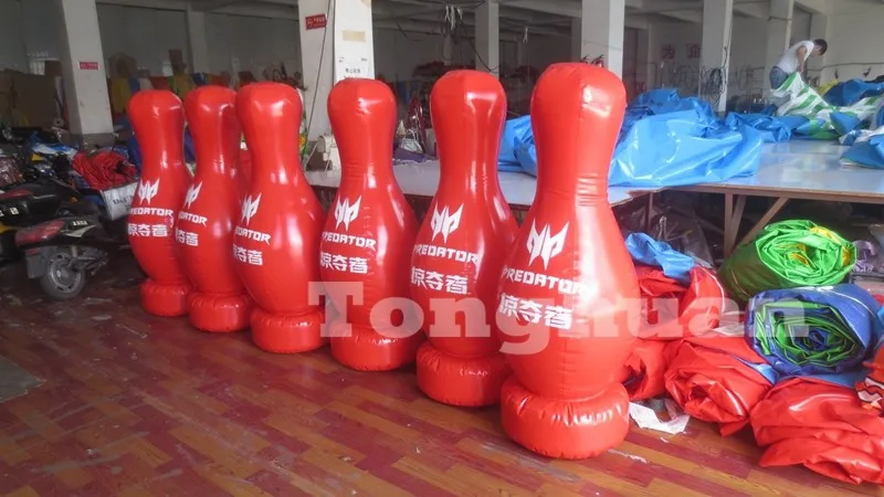 life size inflatable bowling pins