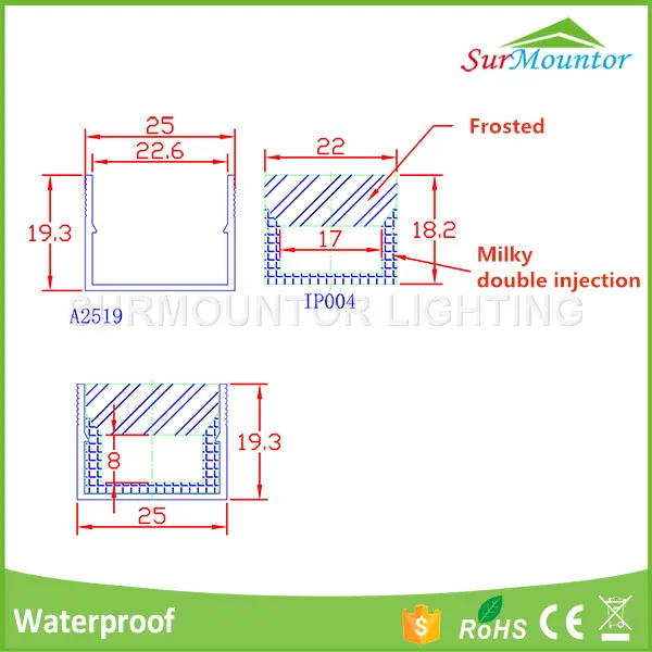Linear Led Inground Light Low Profile Led Can Lights Bar Led Lighting