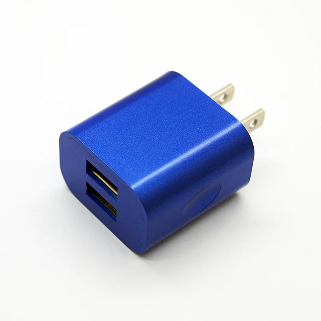 

1.5A 2 amp universal portable dual usb power adapter charger for mobile phone