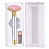 Portable Double Head Facial Slim Massage Jade Roller With Needles Face Slimming Tools Skin Roller Body Head Neck Massage Tools