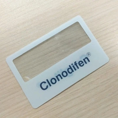 
4X PVC Customize Card Fresnel Magnifying Glass 