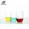 Factory Provide Amazon Hot Sale 16oz Stemless Unbreakable Plastic Drinking Wine Glasses Cups