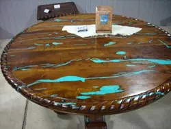 Turquoise Inlay Mesquite Furniture Product On Alibaba Turquoise Inlay Mesquite Furniture Product On Alibaba