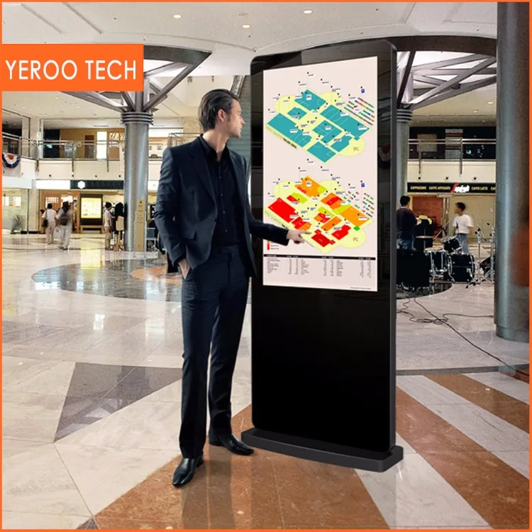 32 Inch Touch Screen Pc Tv Interactive All In In One Advertising