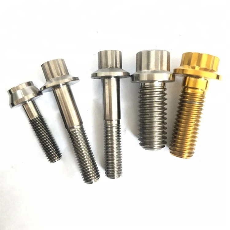 

m7x32 12 point flange head titanium bolt