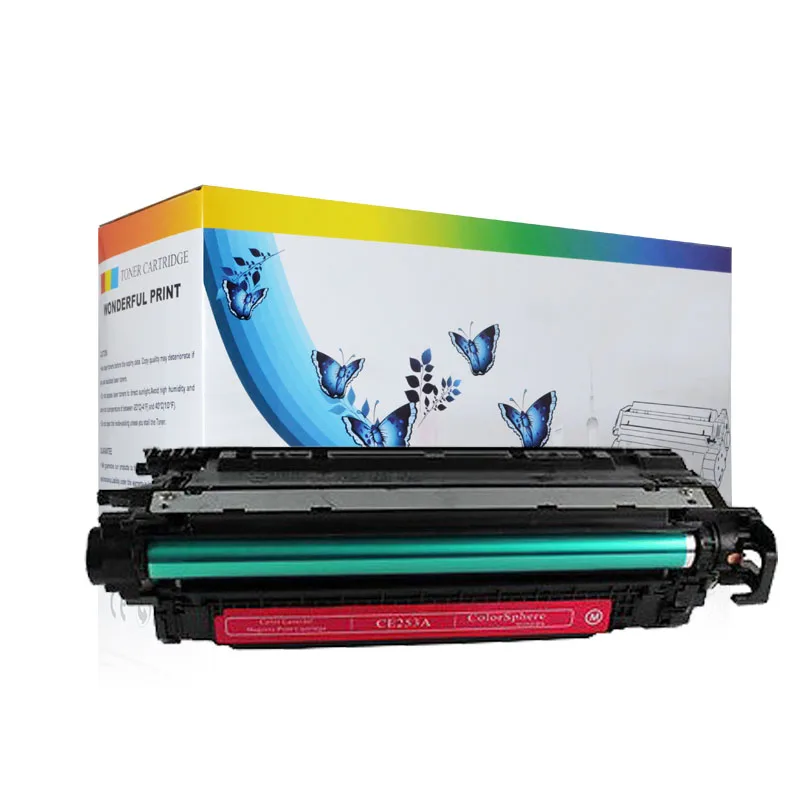 4 sets Virgin Empty Genuine HP Laser Cartridges CE250A CE251A CE252A CE253A